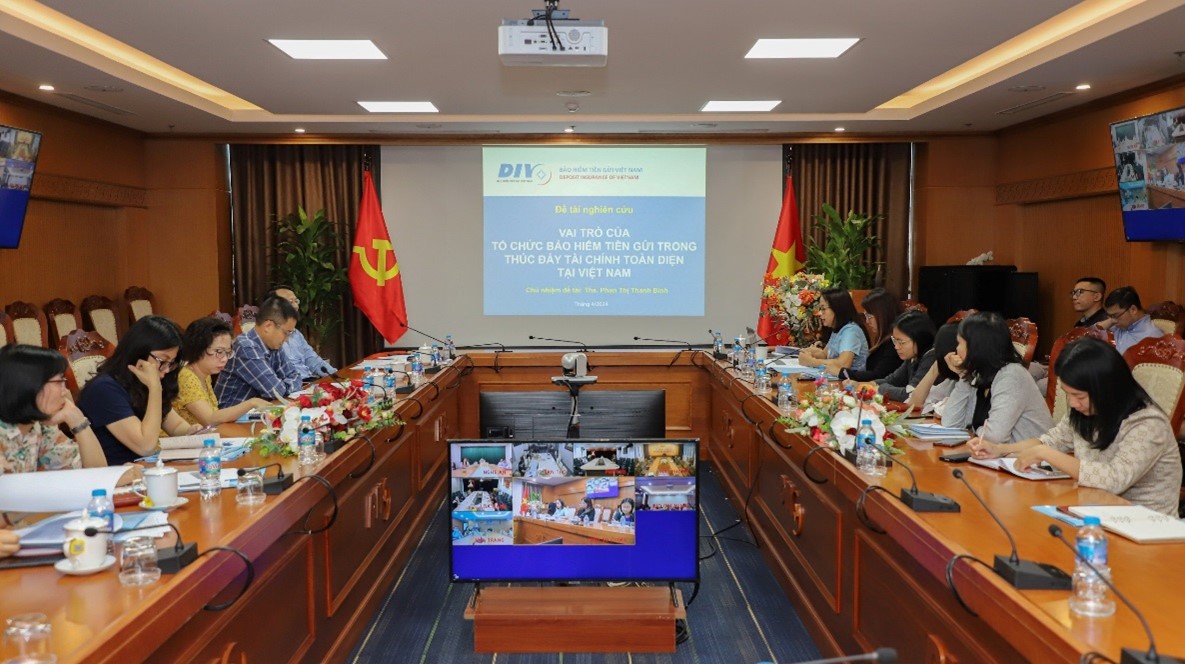 Hội thảo công bố đề tài nghiên cứu ứng dụng cấp  Bảo hiểm tiền gửi Việt Nam năm 2023