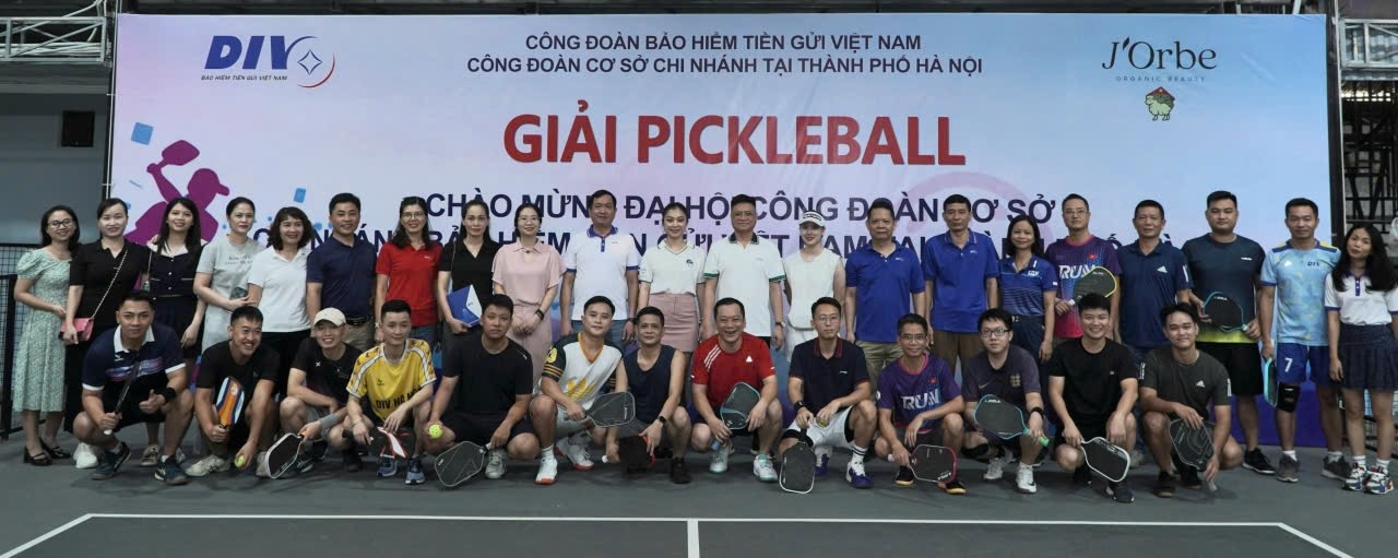 Công đoàn Chi nhánh BHTGVN tại thành phố Hà Nội tổ chức giao lưu thể thao chào mừng Đại hội Công đoàn lần thứ VIII, nhiệm kỳ 2025–2030