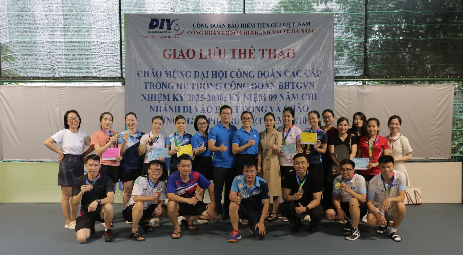 Công đoàn cơ sở Chi nhánh BHTGVN tại TP. Đà Nẵng tổ chức các hoạt động chào mừng Đại hội Công đoàn các cấp nhiệm kỳ 2025-2030, kỷ niệm ngày thành lập Chi nhánh và Ngày Phụ nữ Việt Nam 20/10