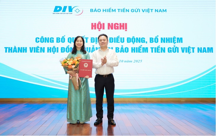 Công bố Quyết định điều động, bổ nhiệm Thành viên Hội đồng quản trị Bảo hiểm tiền gửi Việt Nam