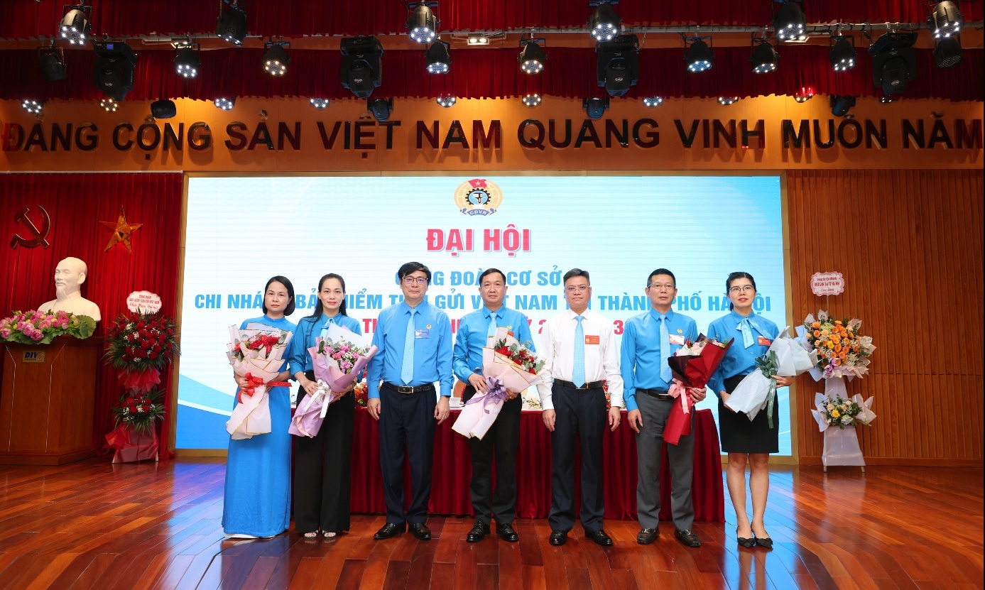 Công đoàn Chi nhánh Bảo hiểm tiền gửi Việt Nam tại TP. Hà Nội tổ chức thành công Đại hội Công đoàn lần thứ VIII, nhiệm kỳ 2025-2030