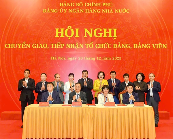 Đảng bộ Bảo hiểm tiền gửi Việt Nam chính thức chuyển về trực thuộc Đảng bộ Ngân hàng Nhà nước Việt Nam