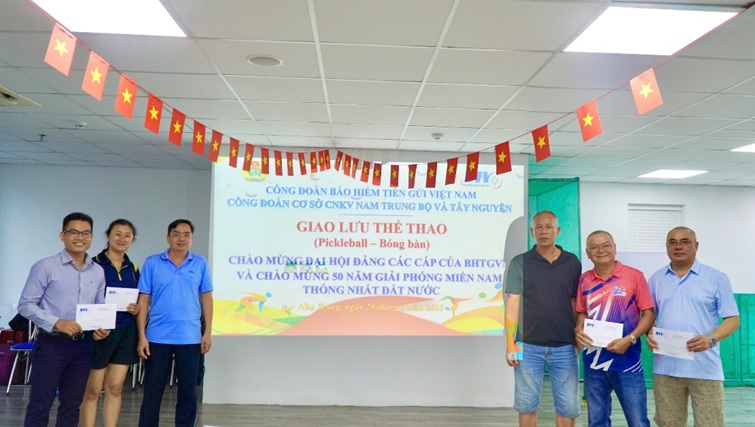 Chi nhánh BHTGVN khu vực Nam Trung Bộ và Tây Nguyên:  Giao lưu thể thao chào mừng Đại hội Đảng các cấp của BHTGVN 