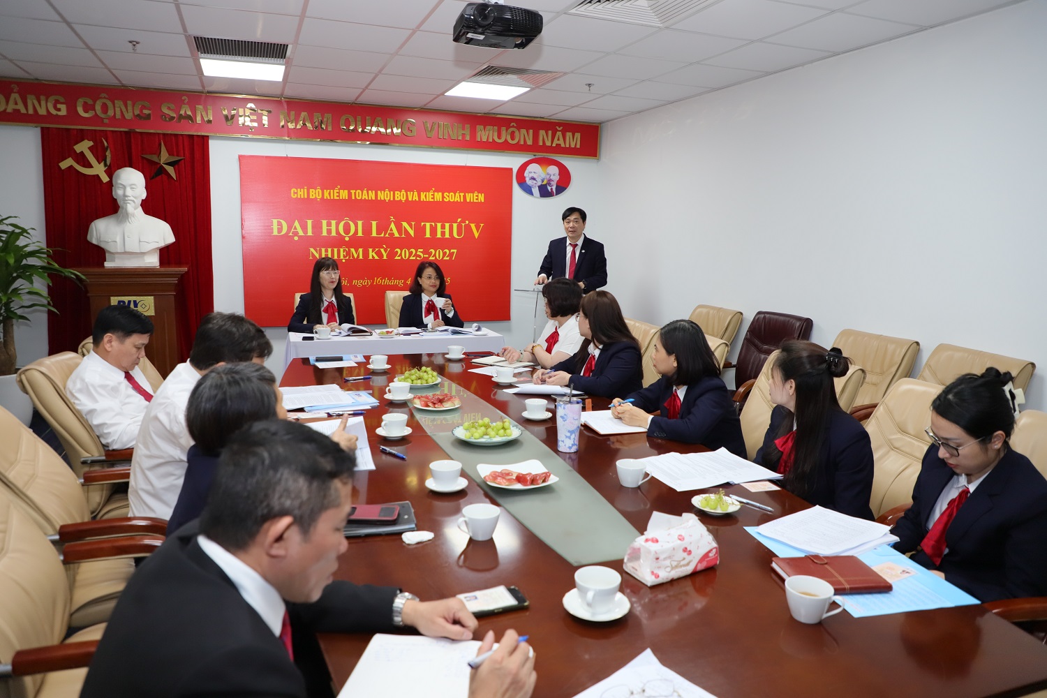 Đại hội các đảng bộ, chi bộ trực thuộc Đảng bộ Bảo hiểm tiền gửi Việt Nam 