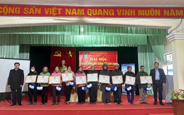  BHTGVN tại TP. Hà Nội tuyên truyền chính sách BHTG tại Đại hội thường niên năm 2026 của QTDND Canh Tân, tỉnh Hưng Yên