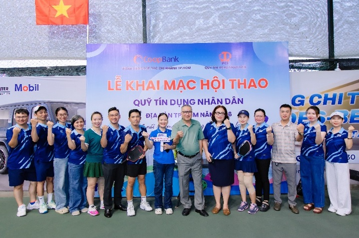 Chi nhánh Bảo hiểm tiền gửi Việt Nam tại thành phố Hồ Chí Minh tham gia Hội thao Quỹ tín dụng nhân dân trên địa bàn