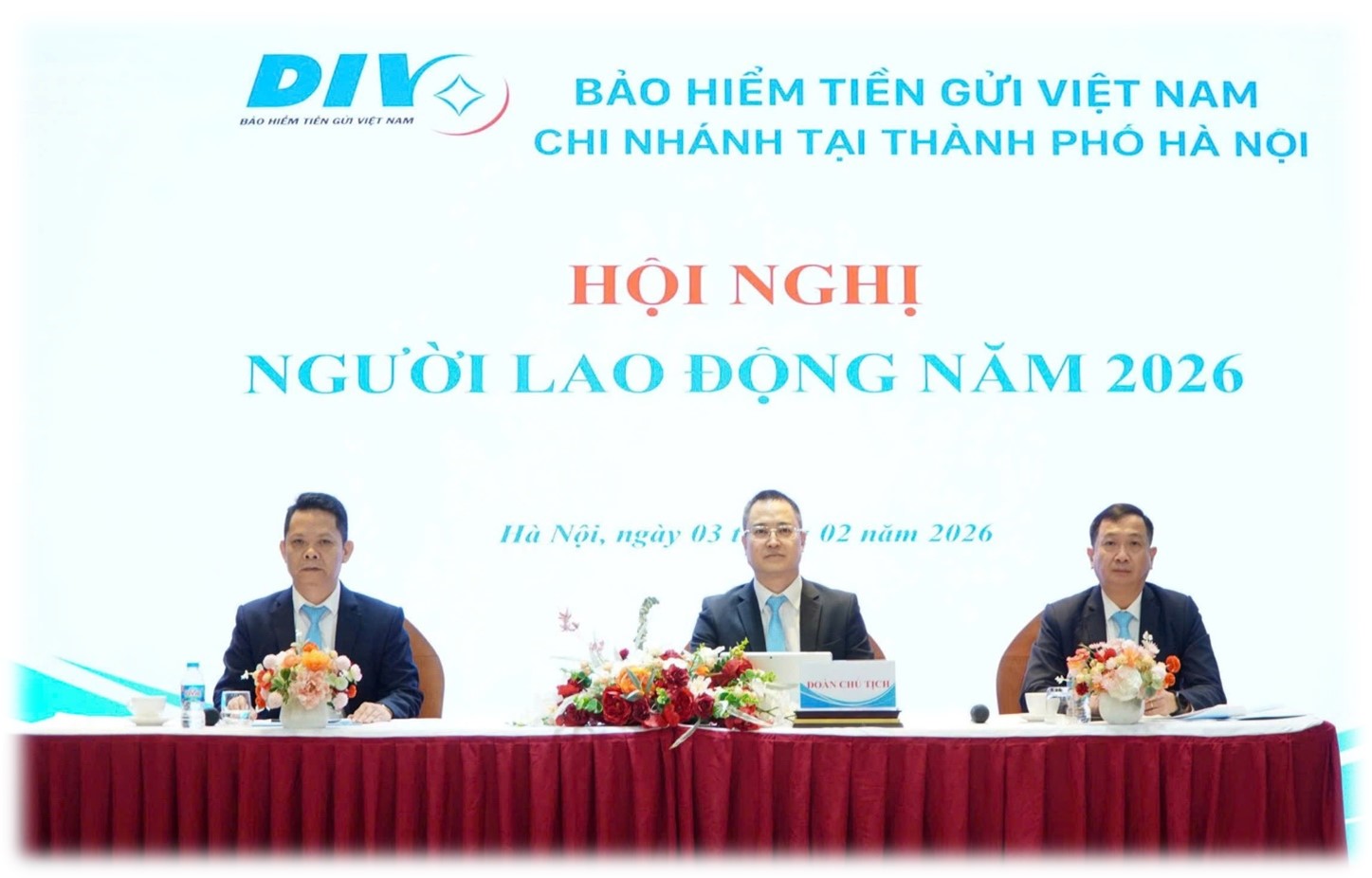 Chi nhánh Bảo hiểm tiền gửi Việt Nam tại thành phố Hà Nội  tổ chức Hội nghị Người lao động năm 2026