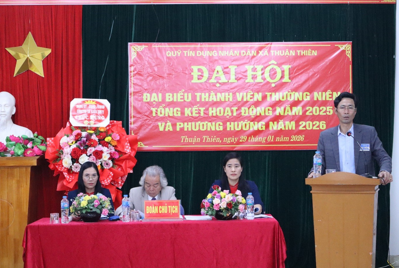 Chi nhánh BHTGVN khu vực Đông Bắc Bộ tuyên truyền chính sách bảo hiểm tiền gửi tại QTDND xã Thuận Thiên, TP. Hải Phòng