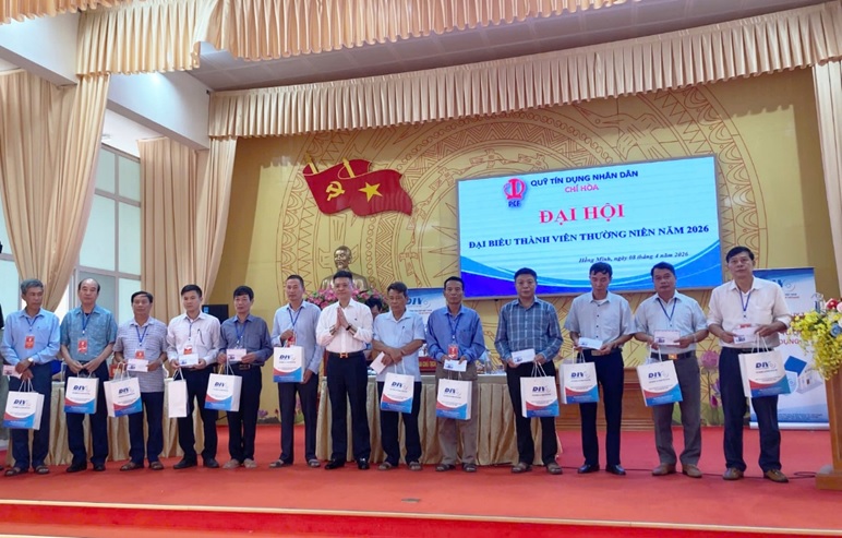 Chi nhánh Bảo hiểm tiền gửi Việt Nam tại TP. Hà Nội tuyên truyền chính sách BHTG tại Đại hội đại biểu thành viên QTDND Chí Hòa