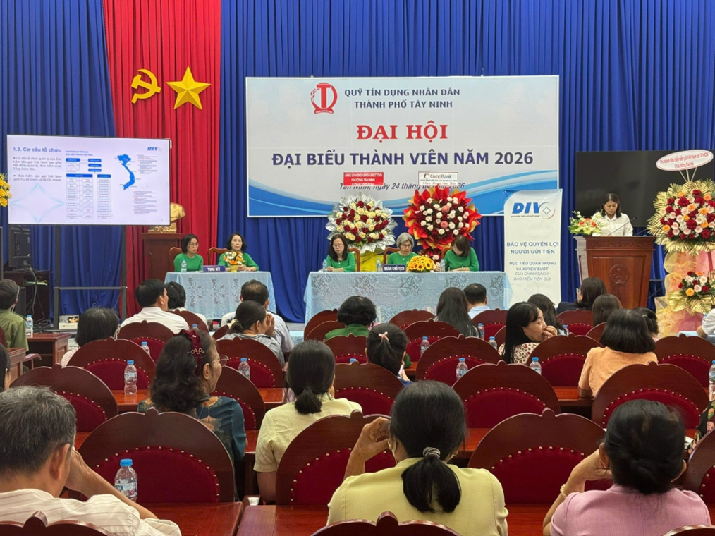 Chi nhánh BHTGVN tại Thành phố Hồ Chí Minh phổ biến chính sách bảo hiểm tiền gửi đến thành viên QTDND Thành phố Tây Ninh 