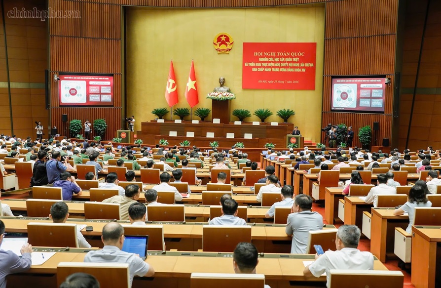 Đảng bộ Bảo hiểm tiền gửi Việt Nam tham dự Hội nghị toàn quốc nghiên cứu, học tập, quán triệt và triển khai thực hiện Nghị quyết Hội nghị lần thứ ba Ban Chấp hành Trung ương Đảng khóa XIV