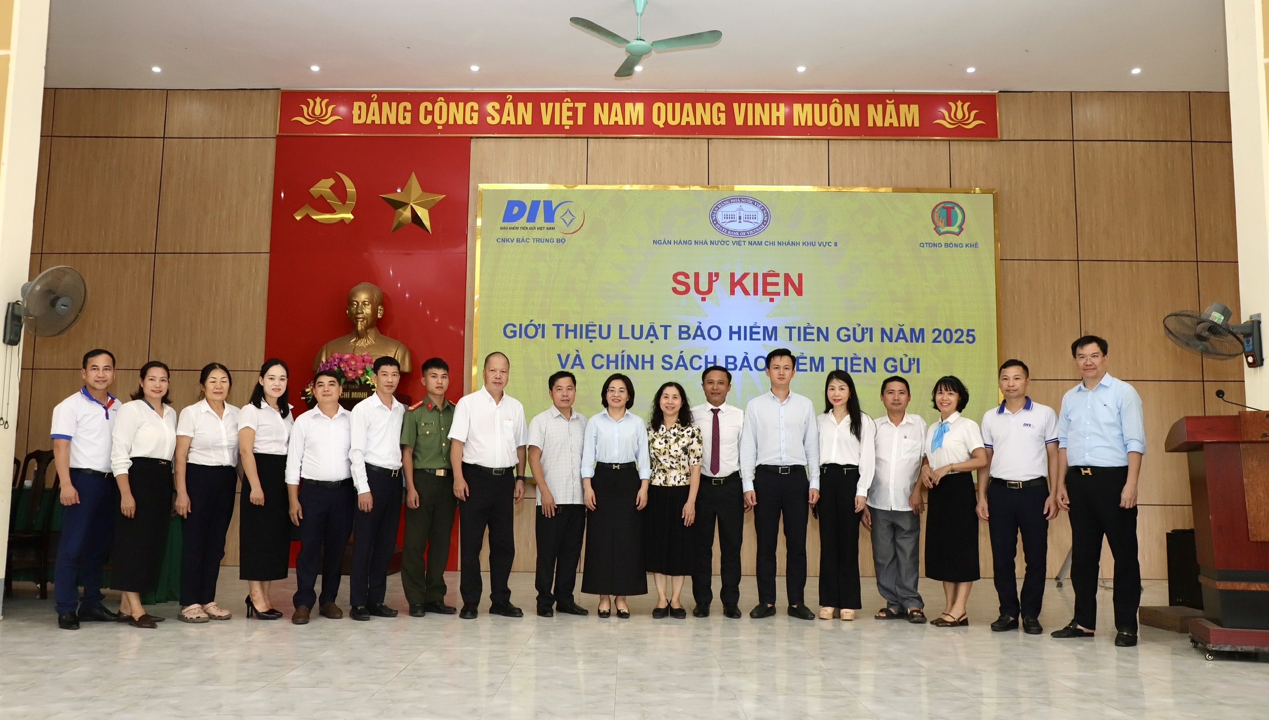 Chi nhánh Bảo hiểm tiền gửi Việt Nam khu vực Bắc Trung Bộ tuyên truyền chính sách, pháp luật về bảo hiểm tiền gửi tại xã Con Cuông, tỉnh Nghệ An